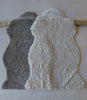 Short Curly English Sheepskin Cream Throw