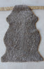 Short Curly English Sheepskin Walnut Throw