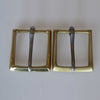 Buckle is solid brass and can be either polished or vintage finish.