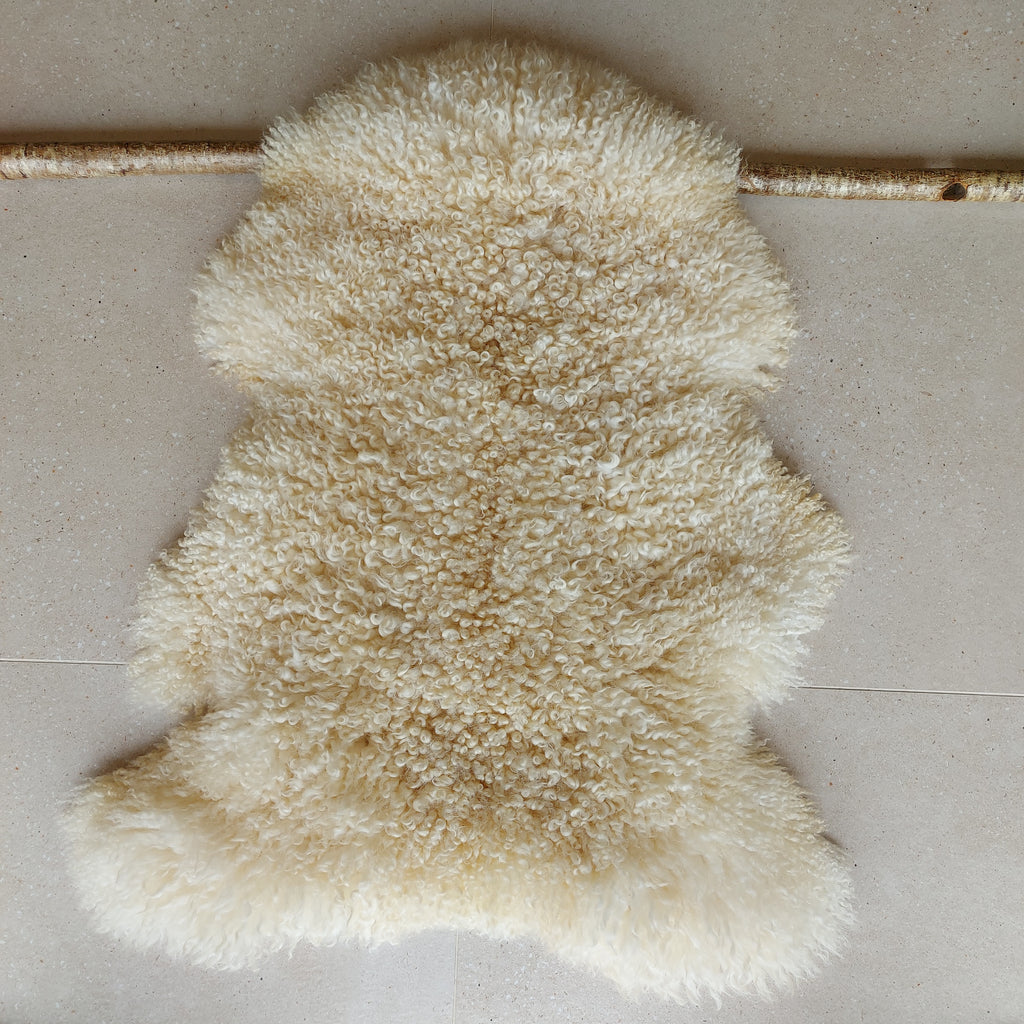 Dartmoor Longwool Sheepskin Rug Throw