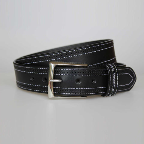 Team Newcastle Falcons... Black belt with White & Black stitch detail