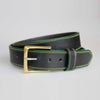 Team Northampton Saints..... black strap has a Green edge with Green and Gold stitch detail