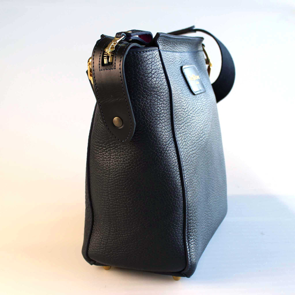 Mini Blue Tote Across Body Bag