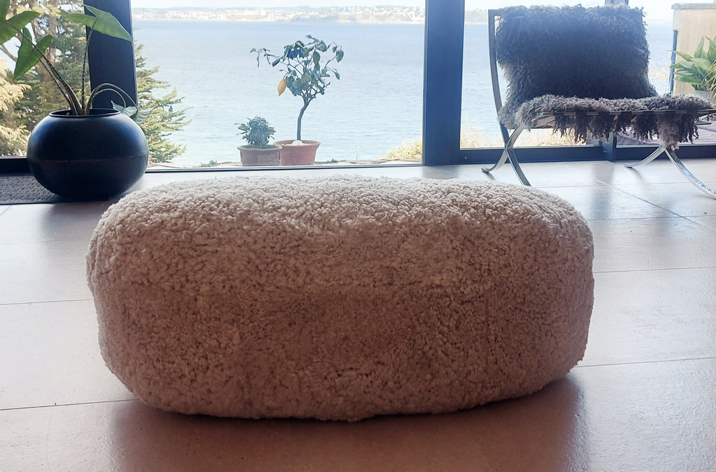 Short Curly Sheepskin Pebble (Large)