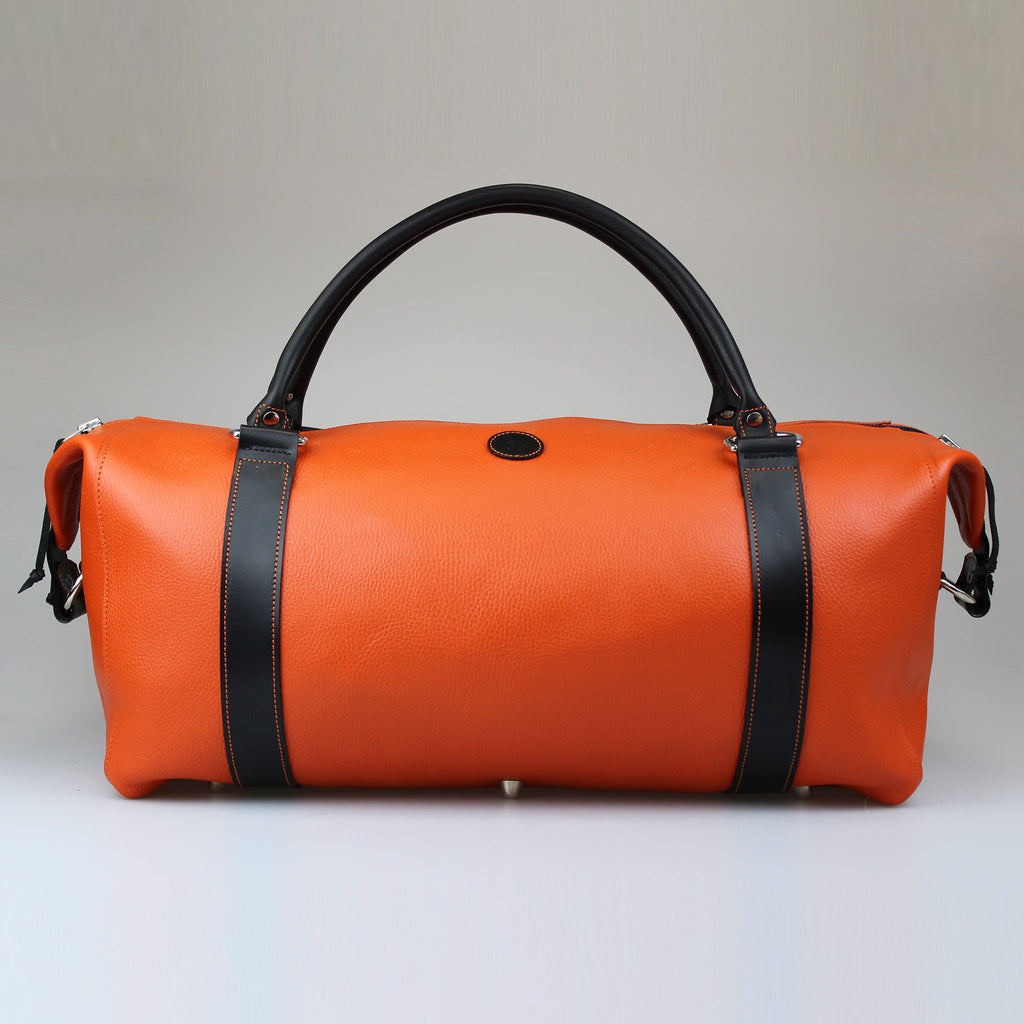 Weekend Leather Travel Soft duffel-style Bag – Sam Brown London